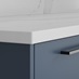 Calcutta Marmo Quartz Worktop Double Pencil