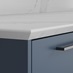 Calcutta Marmo Quartz Worktop Shark Nose