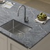 Bespoke Silestone 20mm Parisien Bleu Quartz Worktop