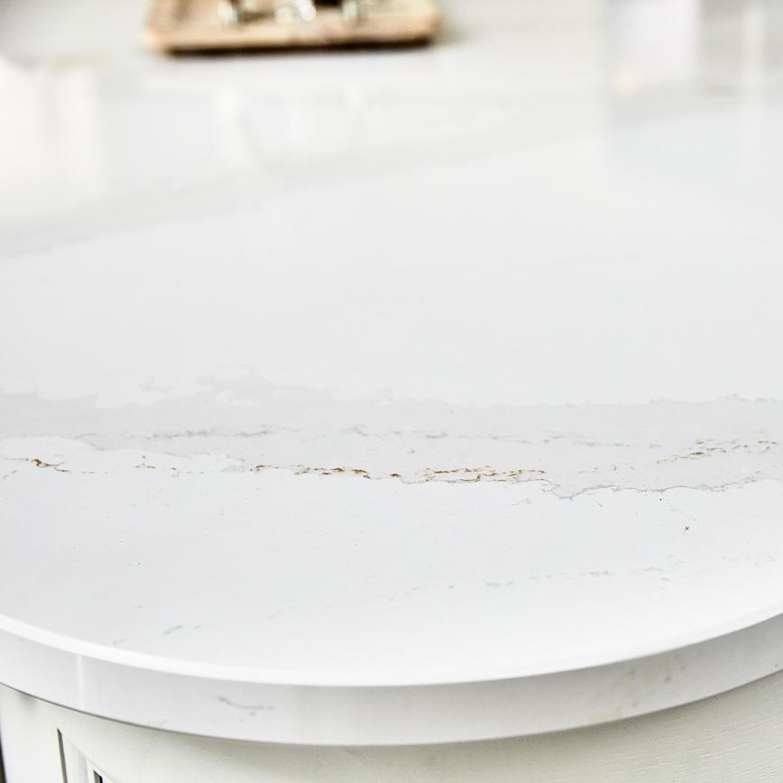 Bespoke Silestone 20mm Eternal Calacatta Gold Quartz Worktop