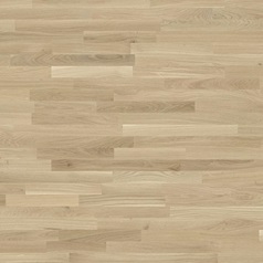 2.4m x 40mm Unfinished Oak Solid Wood Breakfast Bar