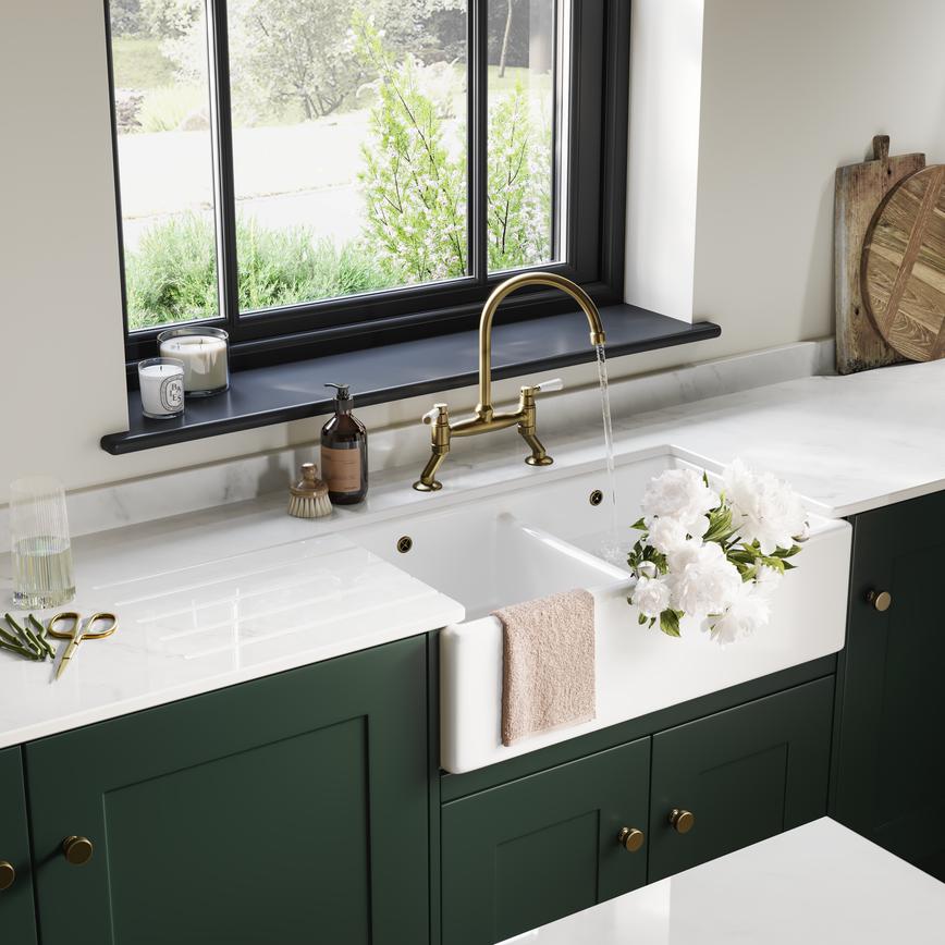 Bespoke Dekton 20mm Salina Worktop