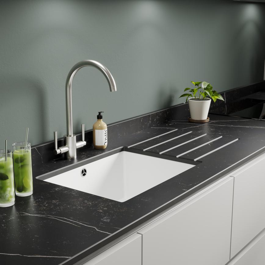 Bespoke Dekton 20mm Kelya Worktop Sink And Tap