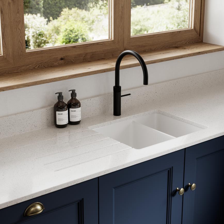 Blanco Maple Drainer Grooves