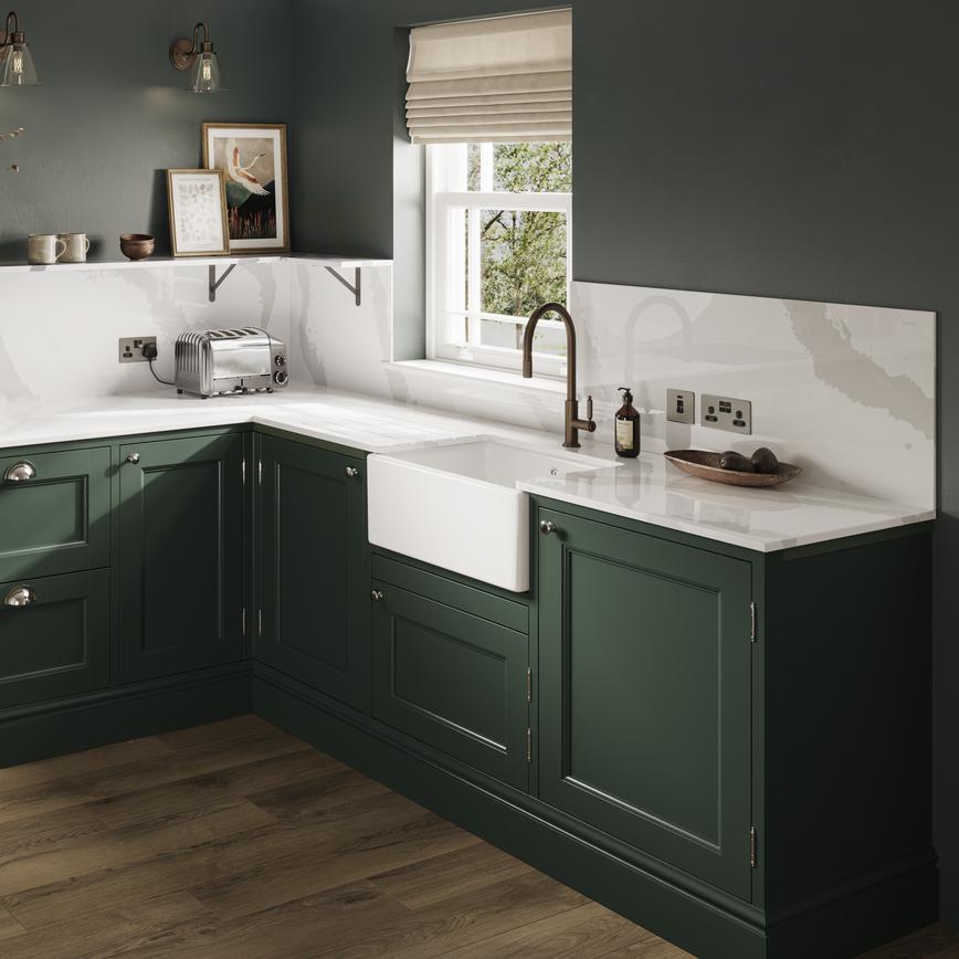 Bianco Calacatta Main Set Shot LShape