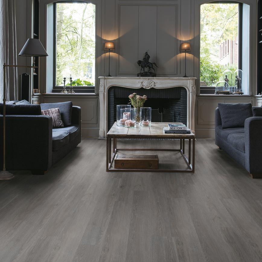 Dark Grey Oak Vinyl Flooring 2.105m/sq Cameo