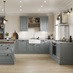 Oake and Gray Invisible Oak XL Luxury Rigid Vinyl Flooring with Integrated Underlay 1.7m² Pack in Howdens Kitchen