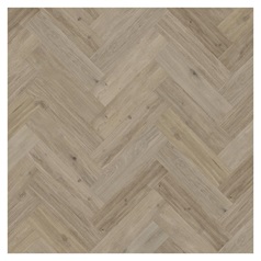 Karndean Korlok Herringbone Canadian Urban Oak Luxury Vinyl Flooring with Pre-Attached Underlay 3.00m² Pack
