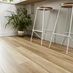 Light Oak Vinyl Tile Kitchen Floor v4