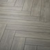 Oake & Gray Herringbone Pearl Grey Oak Luxury Rigid Vinyl Flooring with Integrated Underlay 1.97 m² Pack