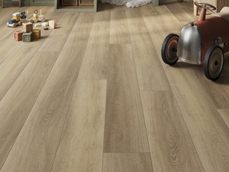 Premium LVT Light Oak Bedroom