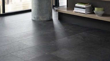 Black Slate Vinyl tile