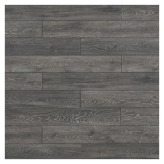 Howdens Premium Professional V Groove Dark Grey Laminate Flooring 1.48m² Birdseye View