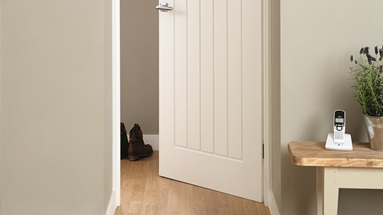 Dordogne Smooth door leading to boot room