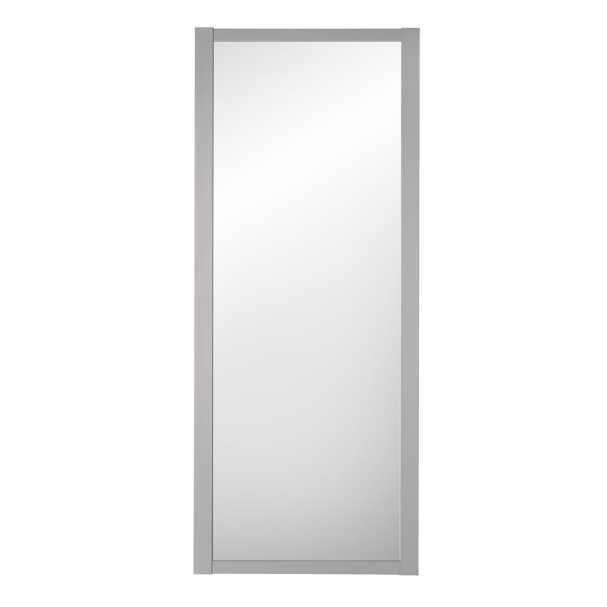 Howdens Dove Grey Frame Mirror Shaker Sliding Wardrobe Door