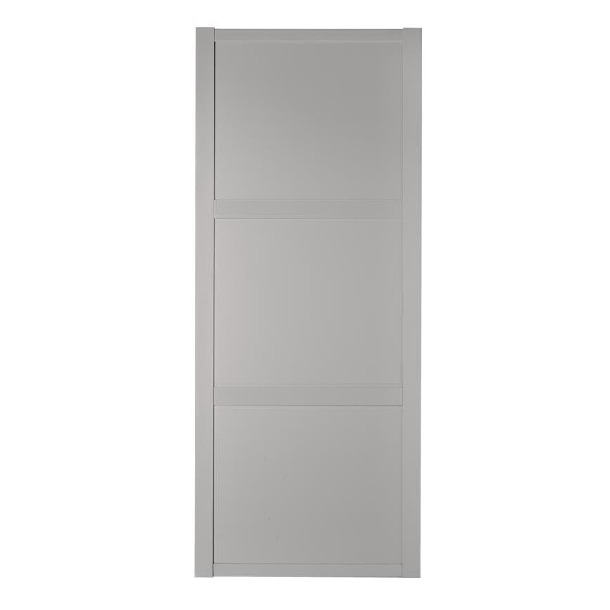 Howdens Shaker Dove Grey Frame Dove Grey Panel Sliding Wardrobe Door