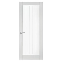 Pre-finished Dordogne Smooth Glazed FD30 826mm Door