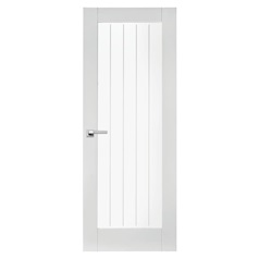 Pre-finished Dordogne Smooth Glazed FD30 2'6'' Door