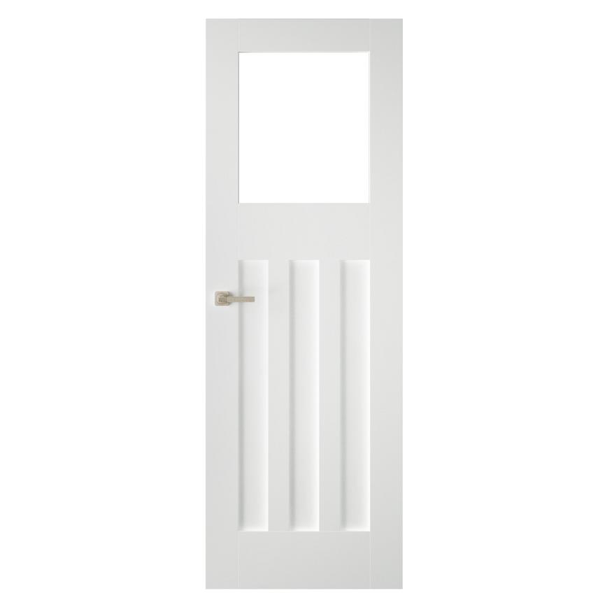 1930s glazed white door