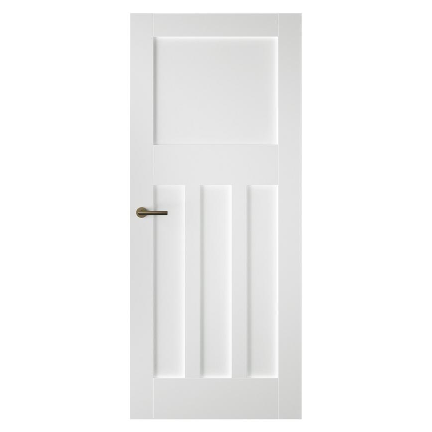 White primed door