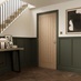 Howdens Welby 6'6 x 2'6" Oak Moulded Door"