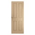 4 Panel Oak Lite Front