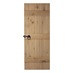 Howdens Solid Rustic Ledged Oak Door