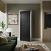 Howdens Fairfax Black Pre-Finished Door