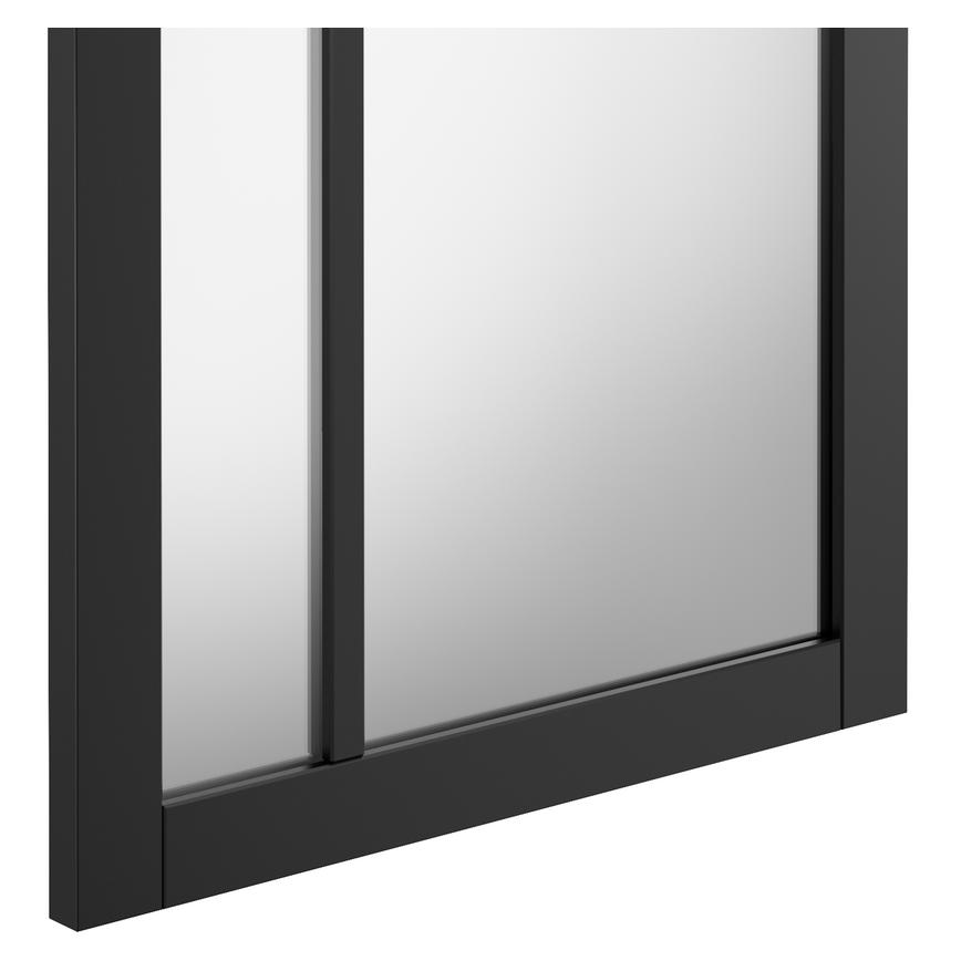 Fairfax Black Glazed Angle Close Up