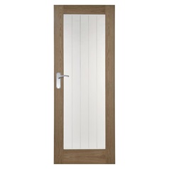Howdens Genoa Oak Glazed Door