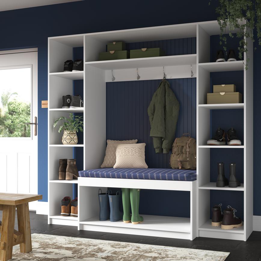 Storage Tower Grey 450mm With Boot Room