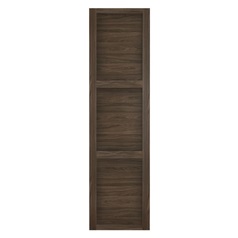 Shaker Walnut Panelled 610mm x 2225mm Sliding Wardrobe Door