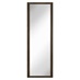 Walnut Frame Mirrored 762mm x 2225mm Sliding Wardrobe Door