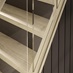 Richard Burbidge Elements Oak Grooved 2.4m Stair Baserail; 802mm x 200mm Clear Rake Glass Stair Panel Pack of 4
