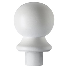 Howdens Softwood Primed Ball Newel Cap