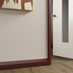 Howdens Chamfered White MDF Skirting Board