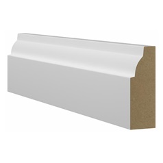 Howdens 4.2m x 70mm Elmbridge White MDF Architrave