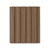 Dark Oak Reeded Panelling