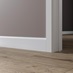 Howdens 4.2m x 120mm Elmbridge White Primed MDF Skirting Board