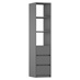 450mm Wardrobe Tower Grey