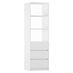 600mm Wardrobe Tower White