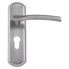 Newington Euro Lock Backplate Handle