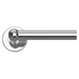 Fuller and Forge Como Polished Chrome Lever on Rose Door Handle Pair