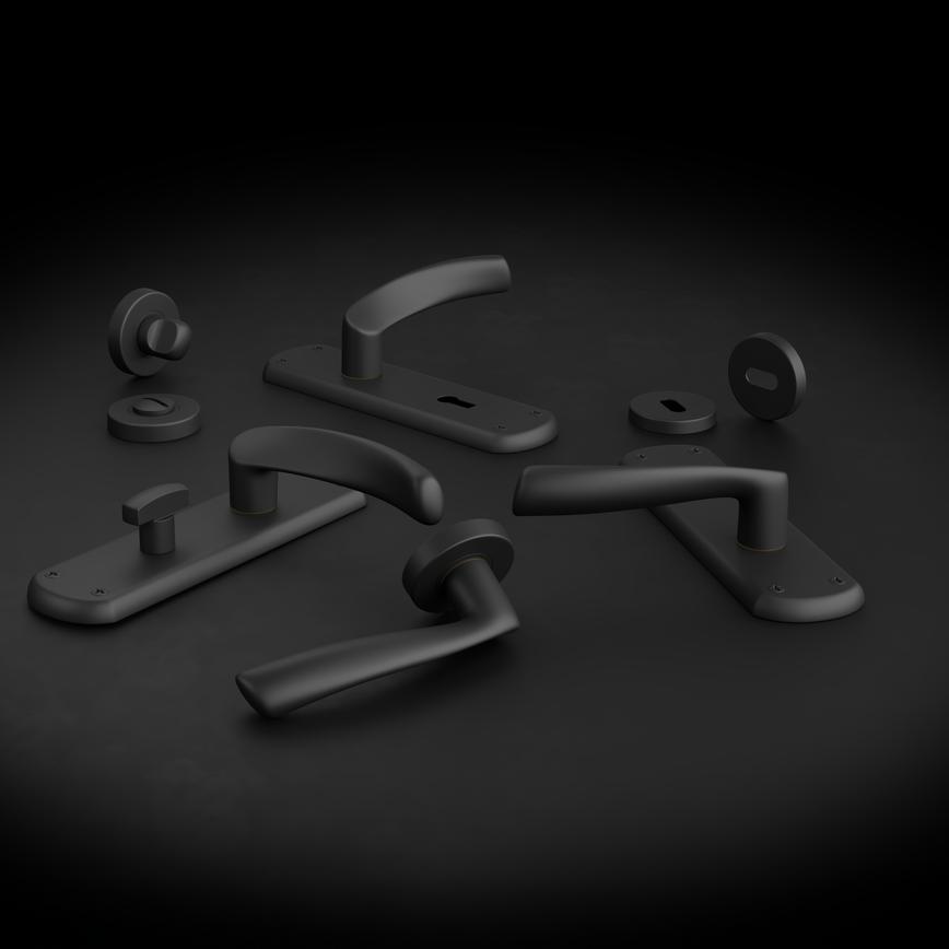 Garda Matt Black Collection