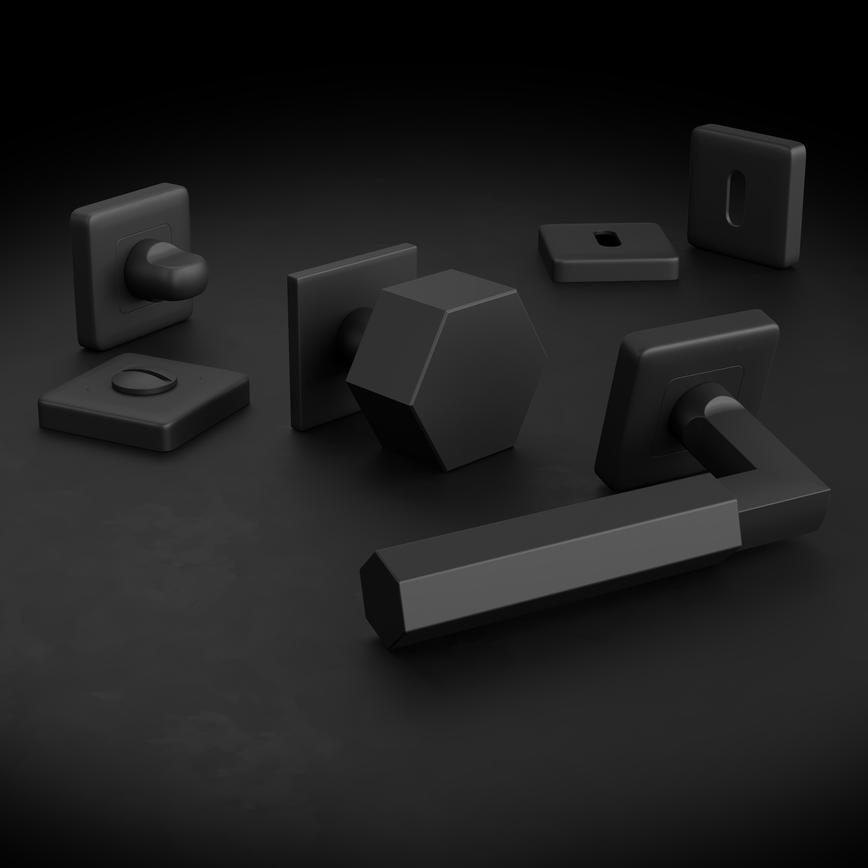 Tanaro Matt Black Collection