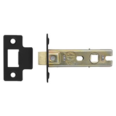 LAL0893 Matt Black 3.0_ Tub Latch Bolt Thru Cut Out