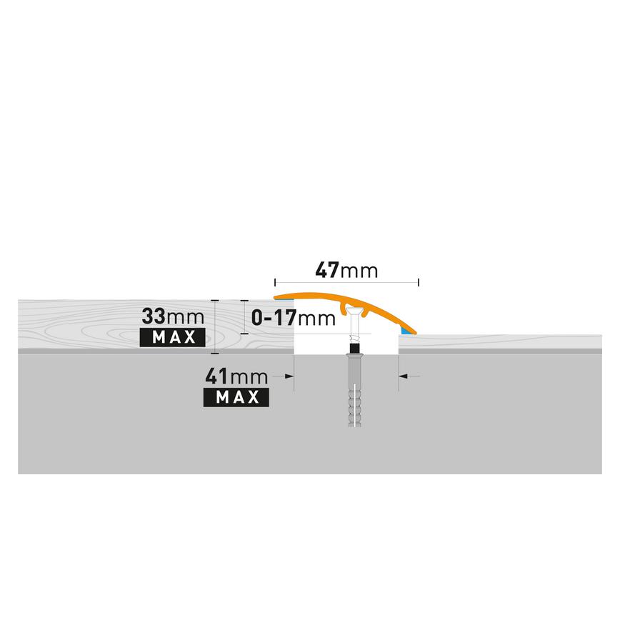 Aluminium Multifunction Profile Sketch