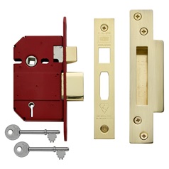 Union StrongBOLT Mortice Sashlock BS 2 1/2" EB