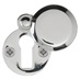 Chrome Round Covered Escutcheon