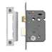 Satin Nickel 67mm Case 44mm Backset Bathroom Mortice Sashlock